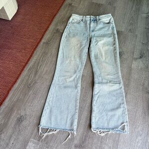 Pistola Light Blue Frayed Jeans